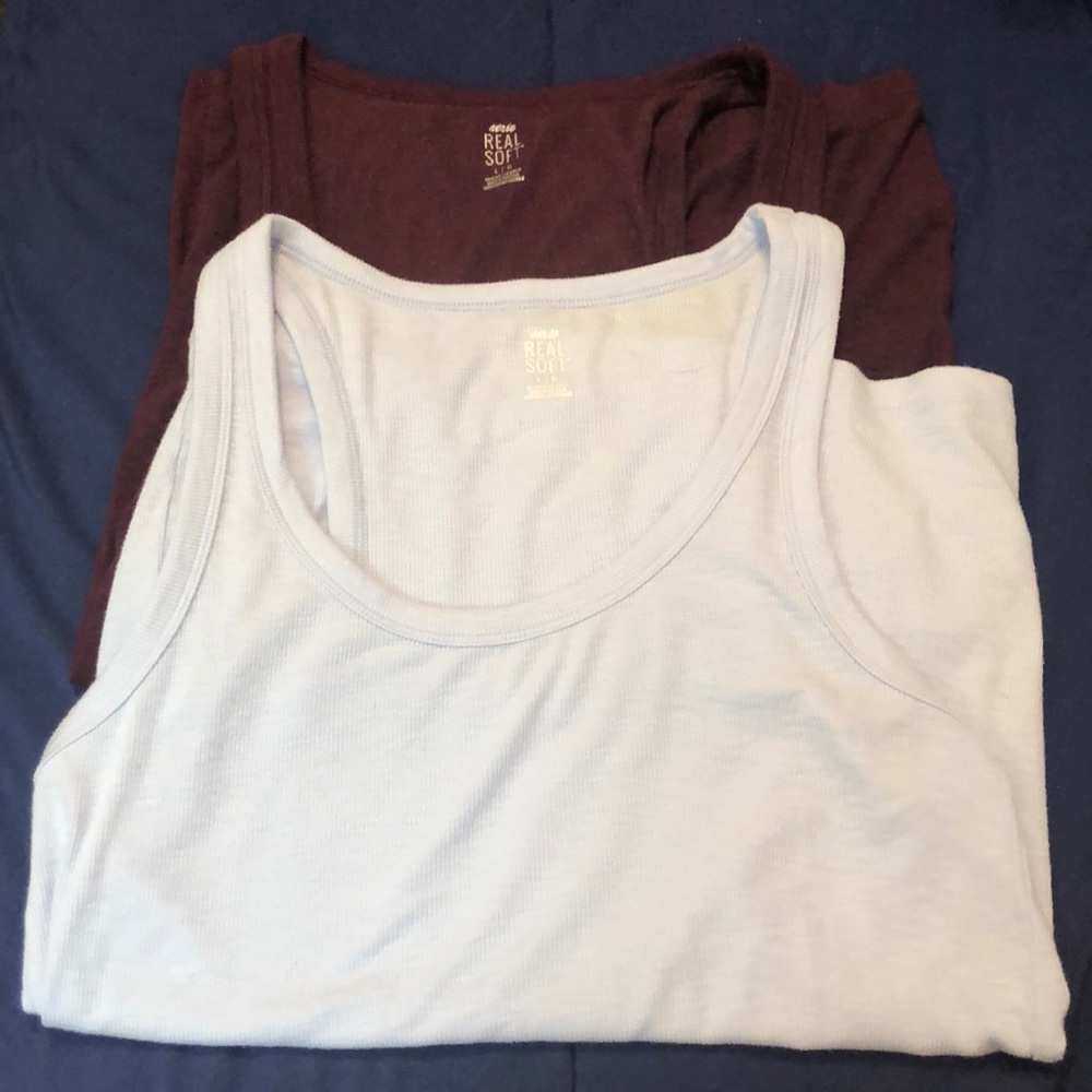2 AE tank tops